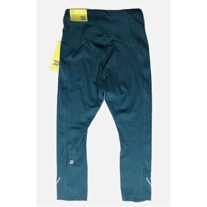 NWT All In Motion Sleek Run Stretch High Rise Capri Teal Blue Leggings